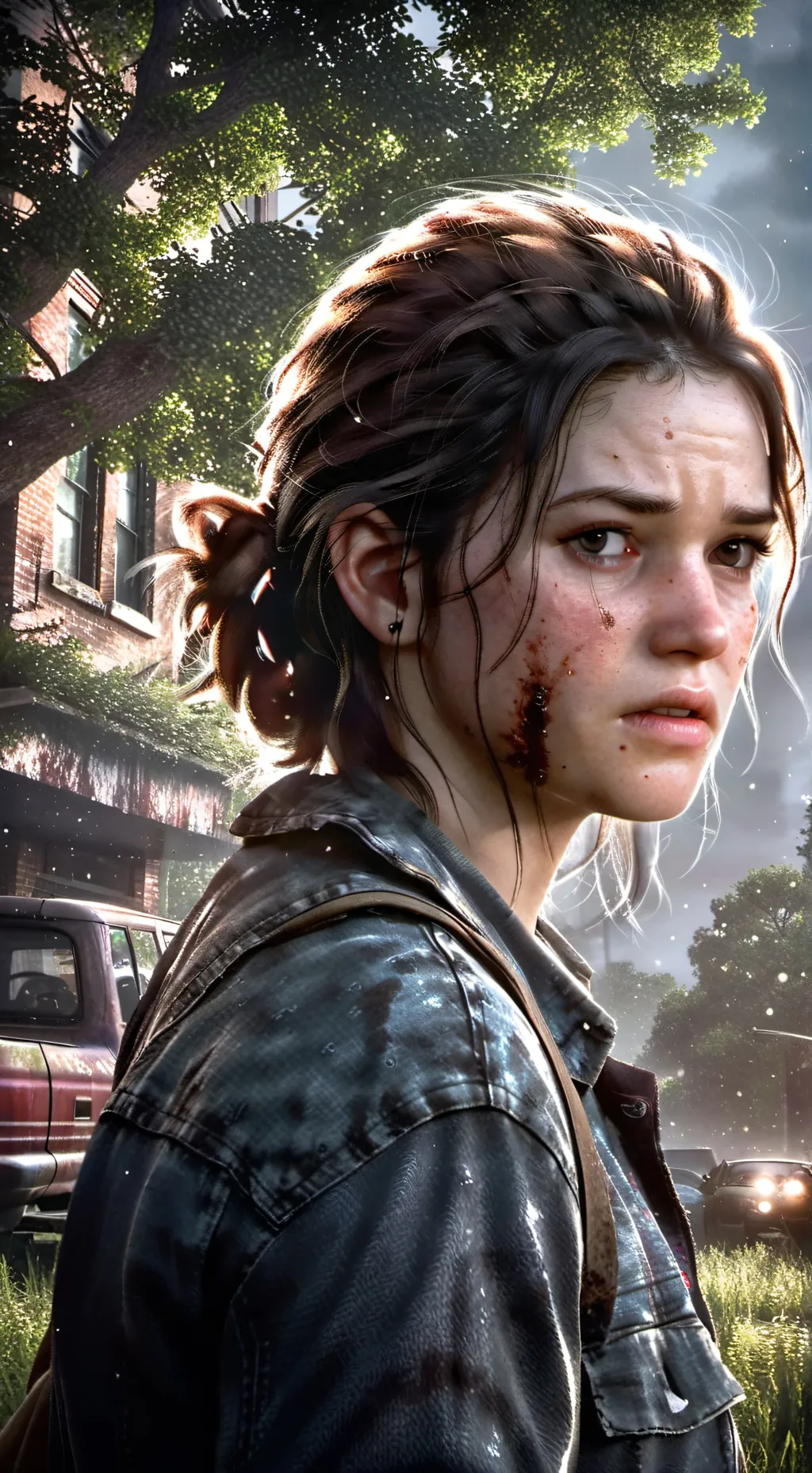 ai character: The last of us  background