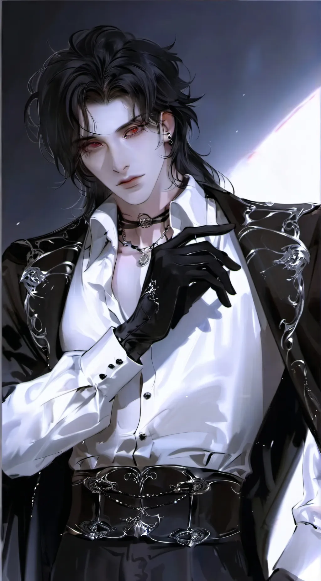 ai character: Oliver background