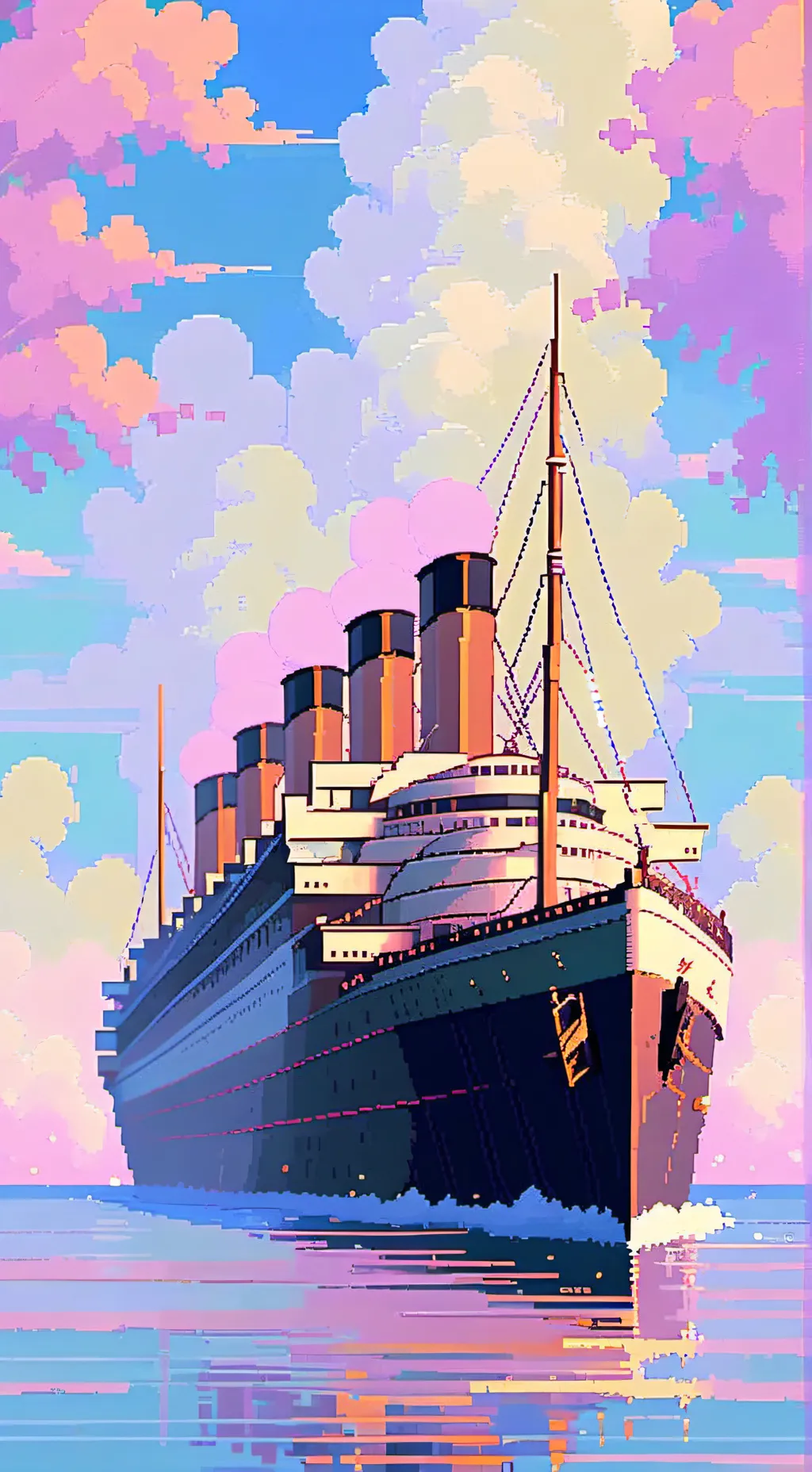 ai character: ￼🚢✨Titanic￼✨ background
