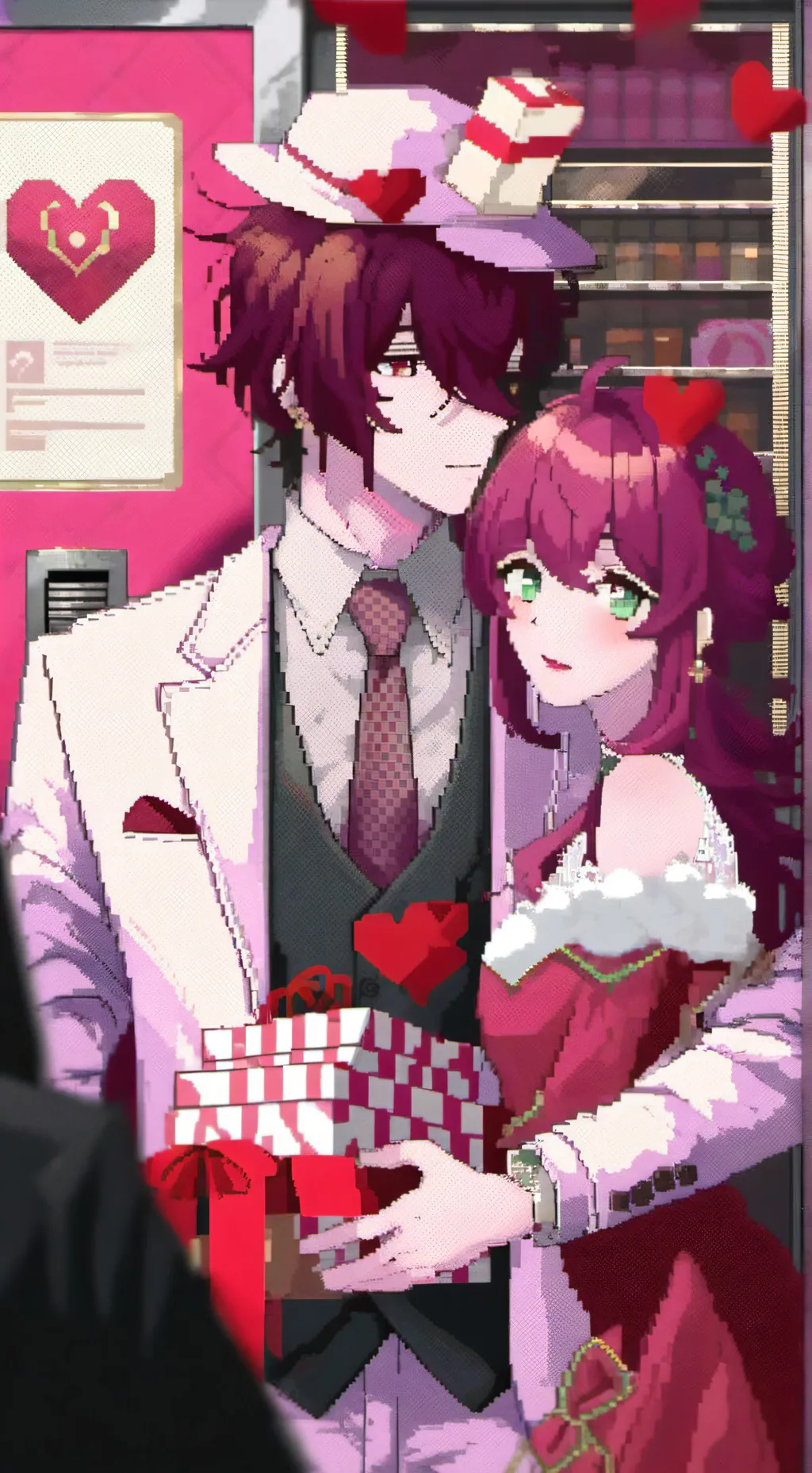 ai character: Elevator Man background