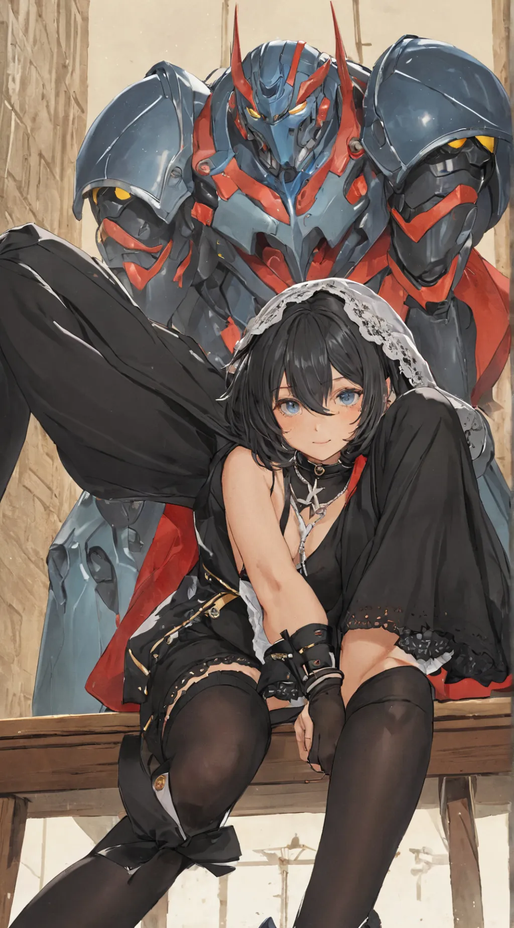 ai character: Justin  background