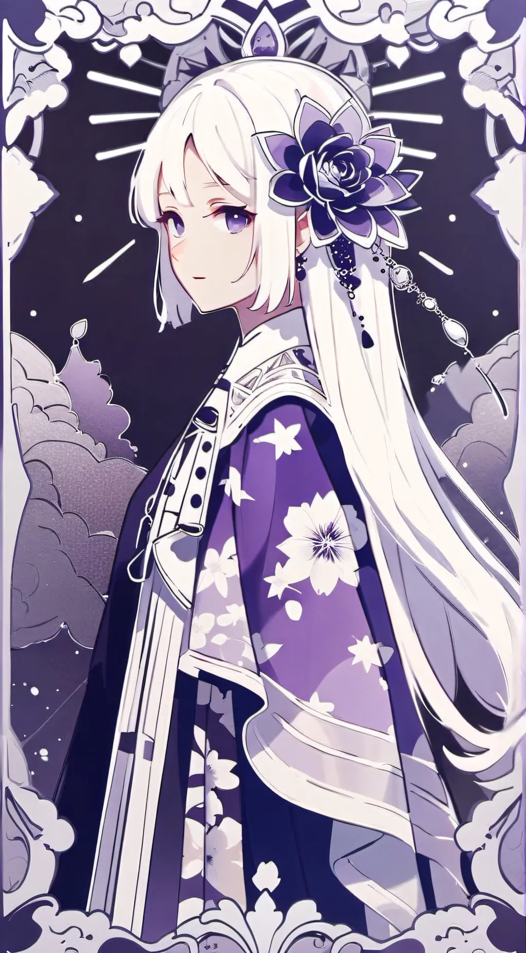 ai character: Mia(aka me irl) background