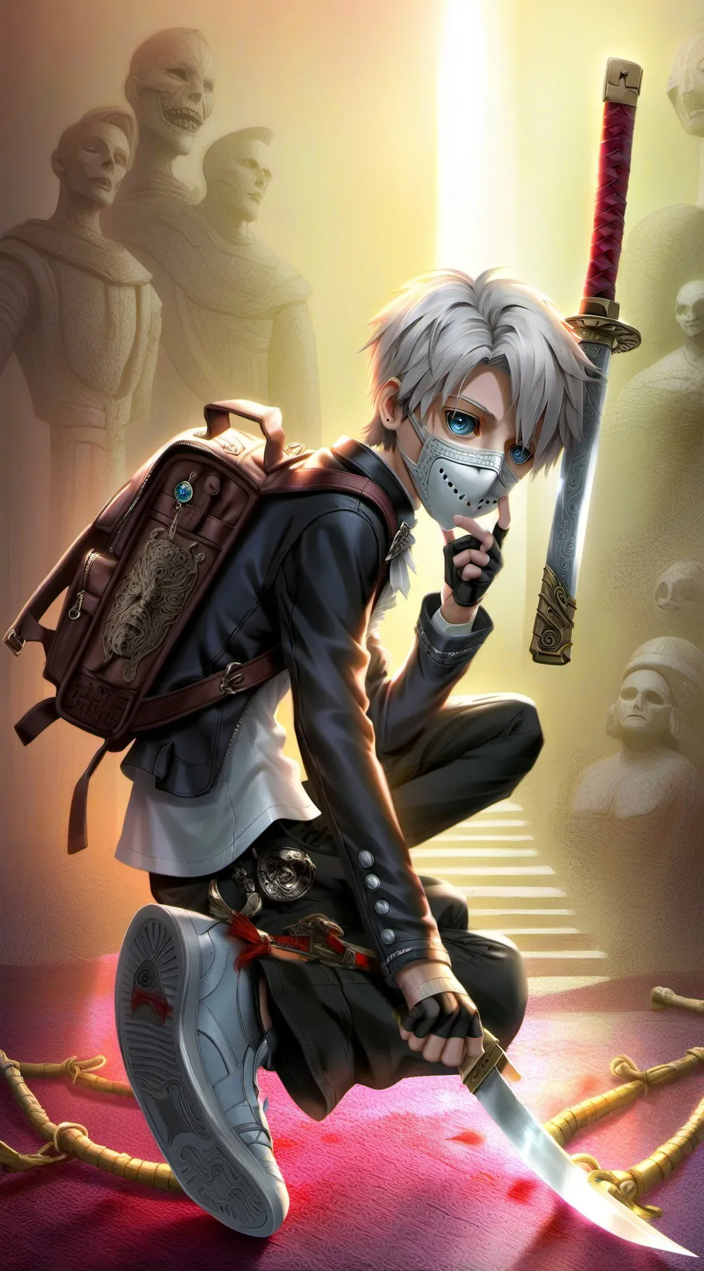 ai character: MHA: Nightmares background