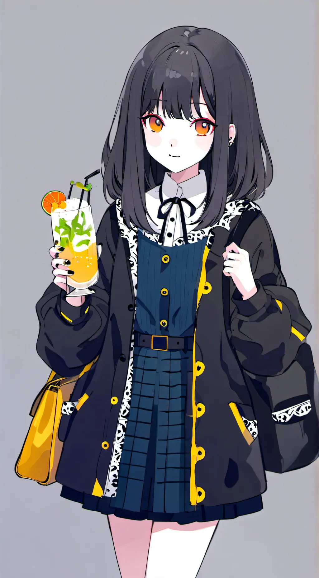ai character: luna  background