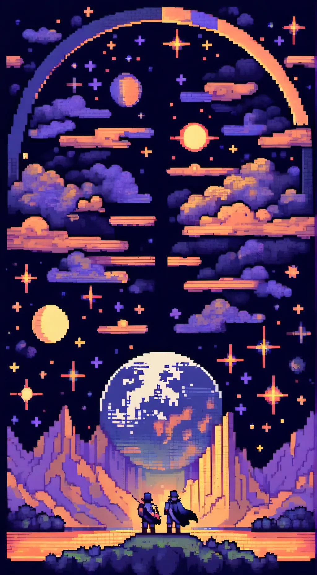 ai character: Solarballs part 5 background