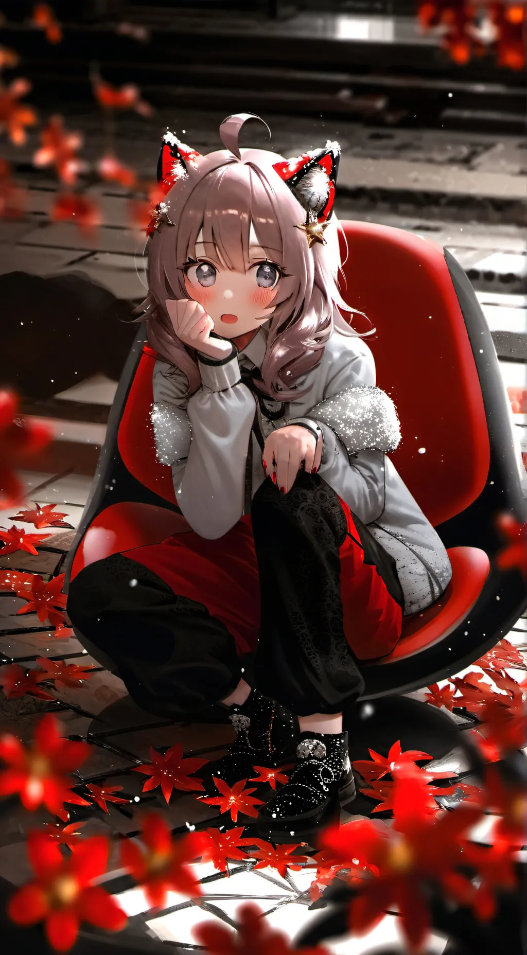 ai character: Мицуки background