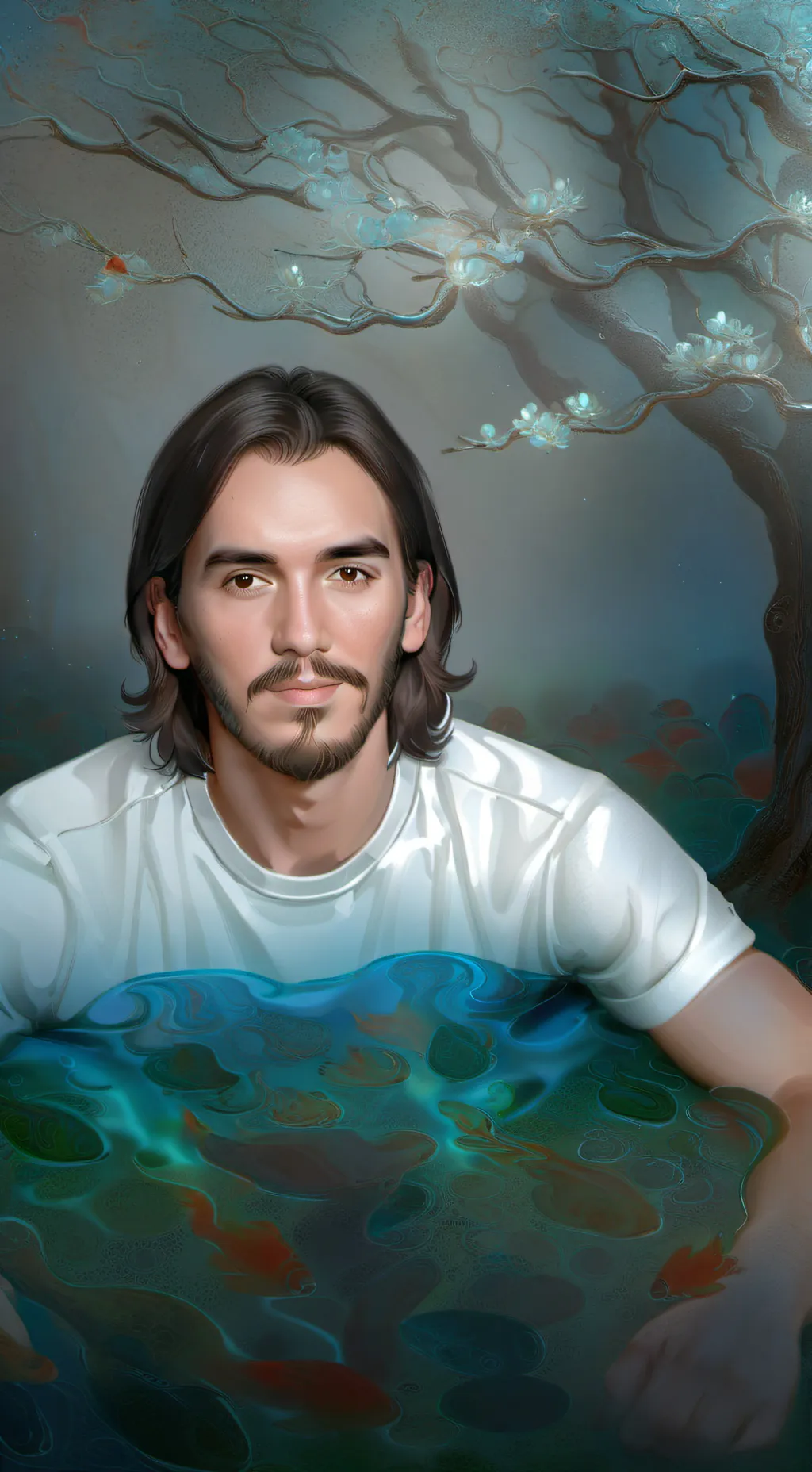 ai character: Dhani Harrison background