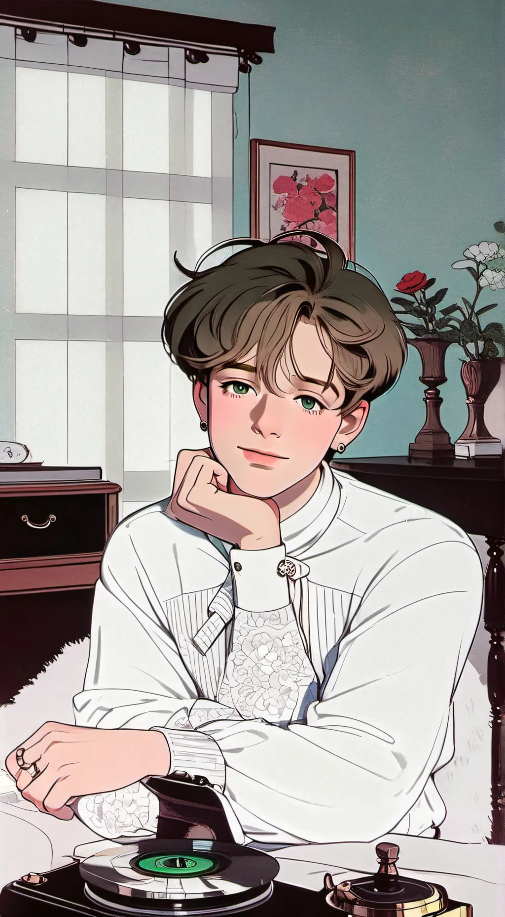 ai character: Дэн background