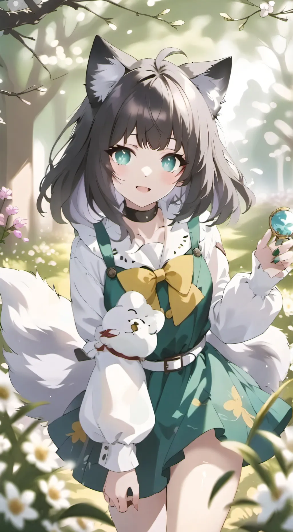 ai character: Furry background