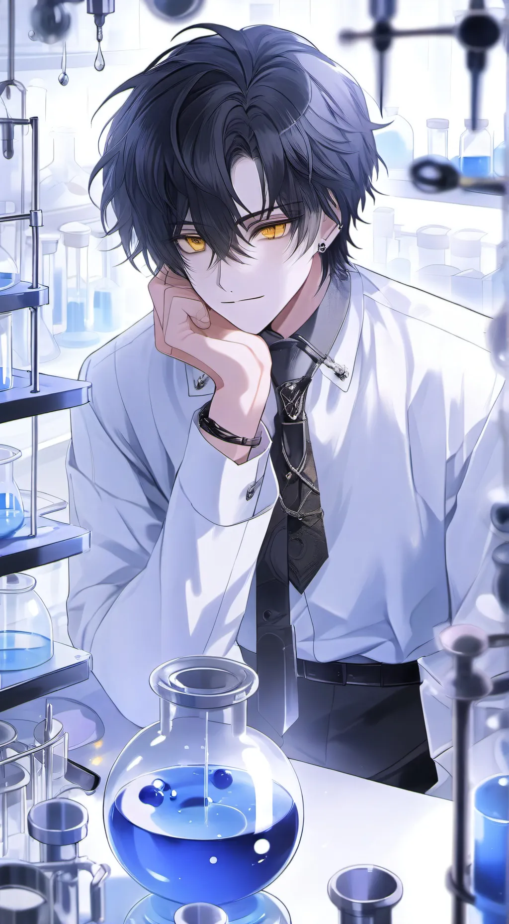 ai character: Zen Higarashi background