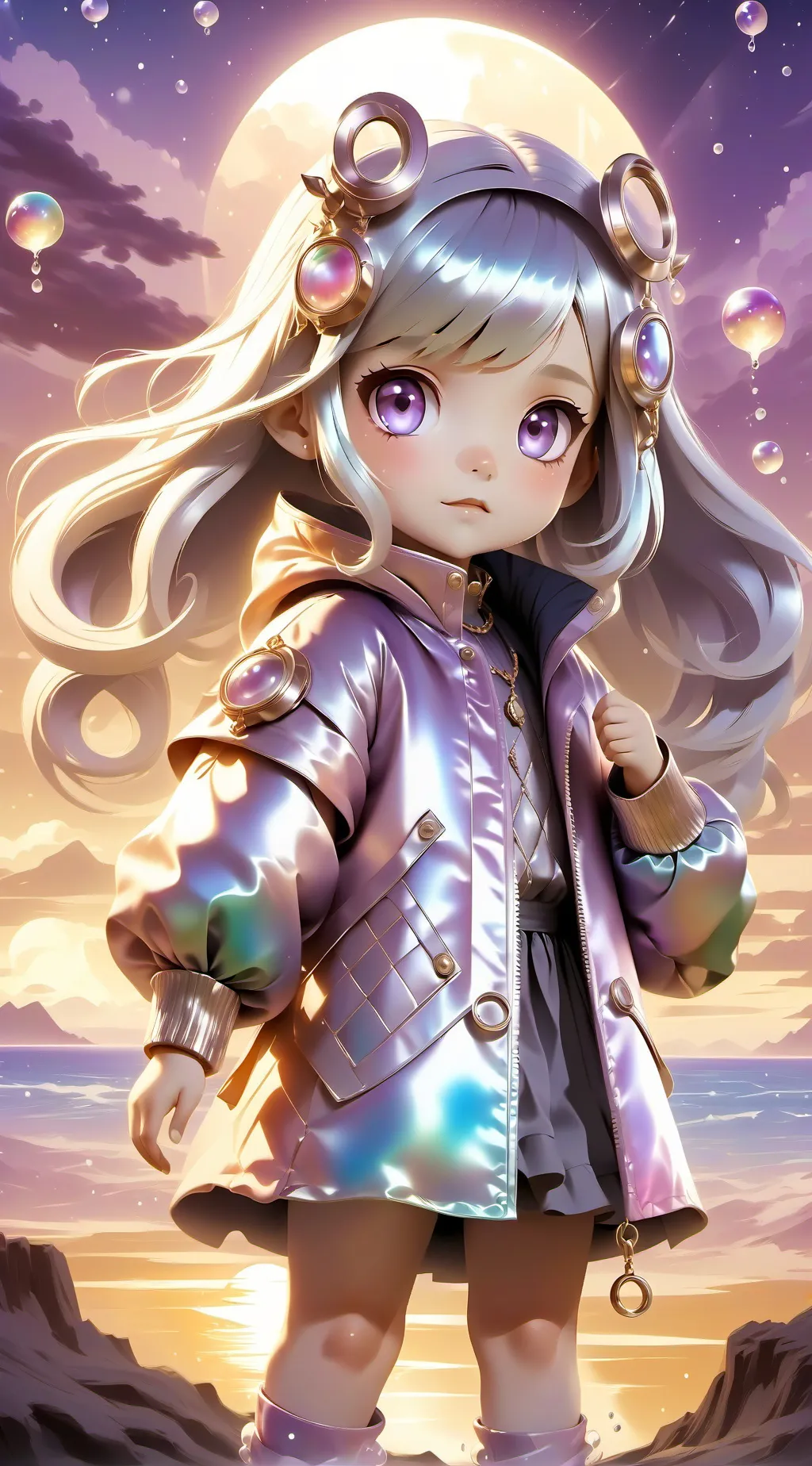ai character: question  background