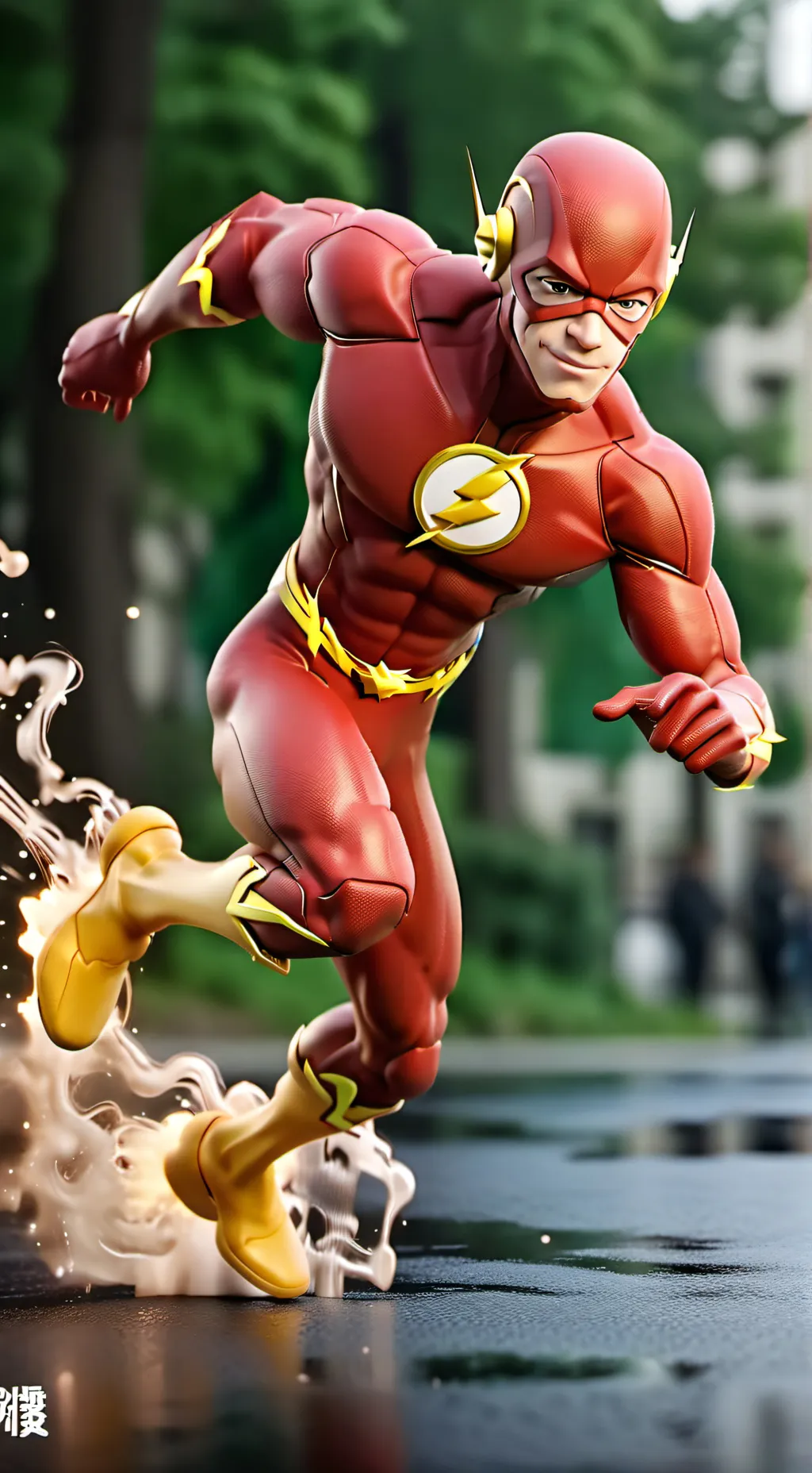ai character: you flash background
