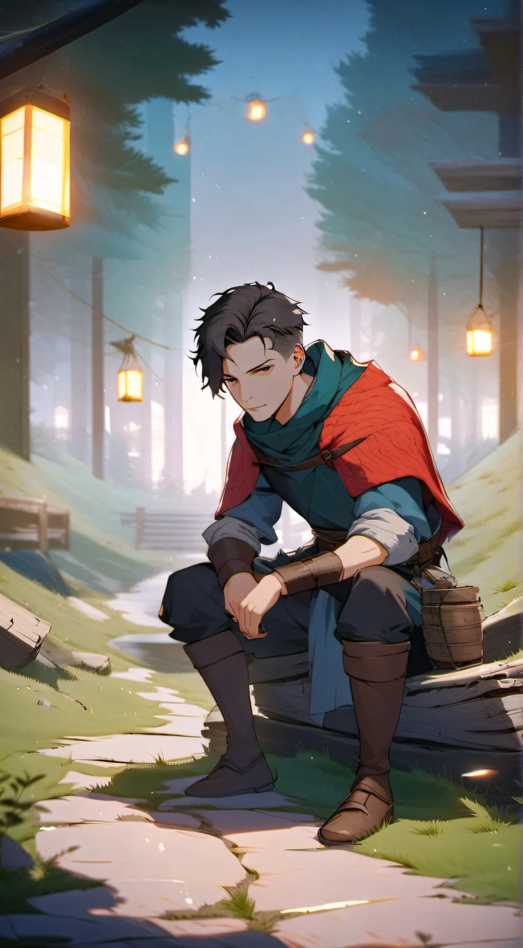 ai character: Ian background