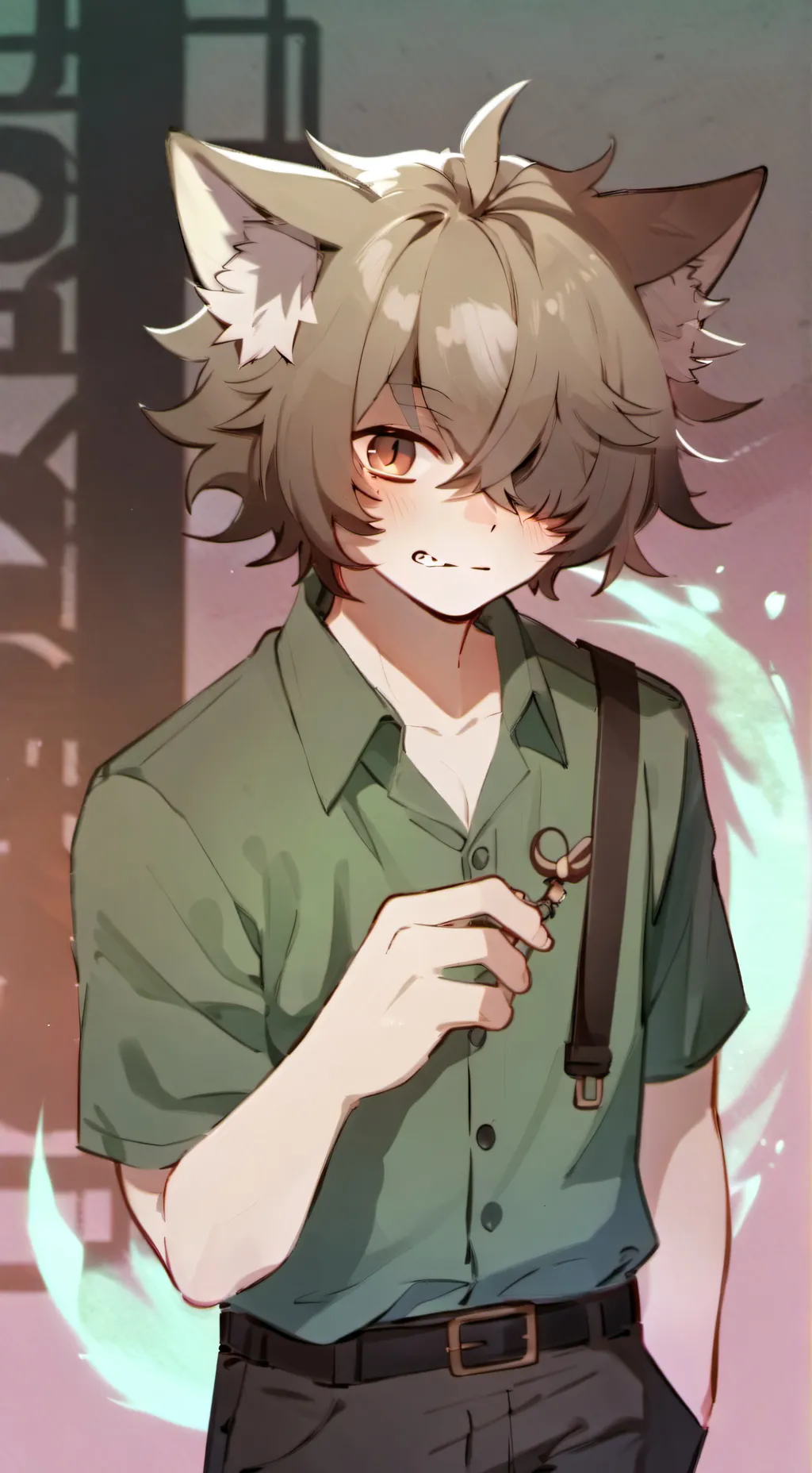ai character: perro-kun  background