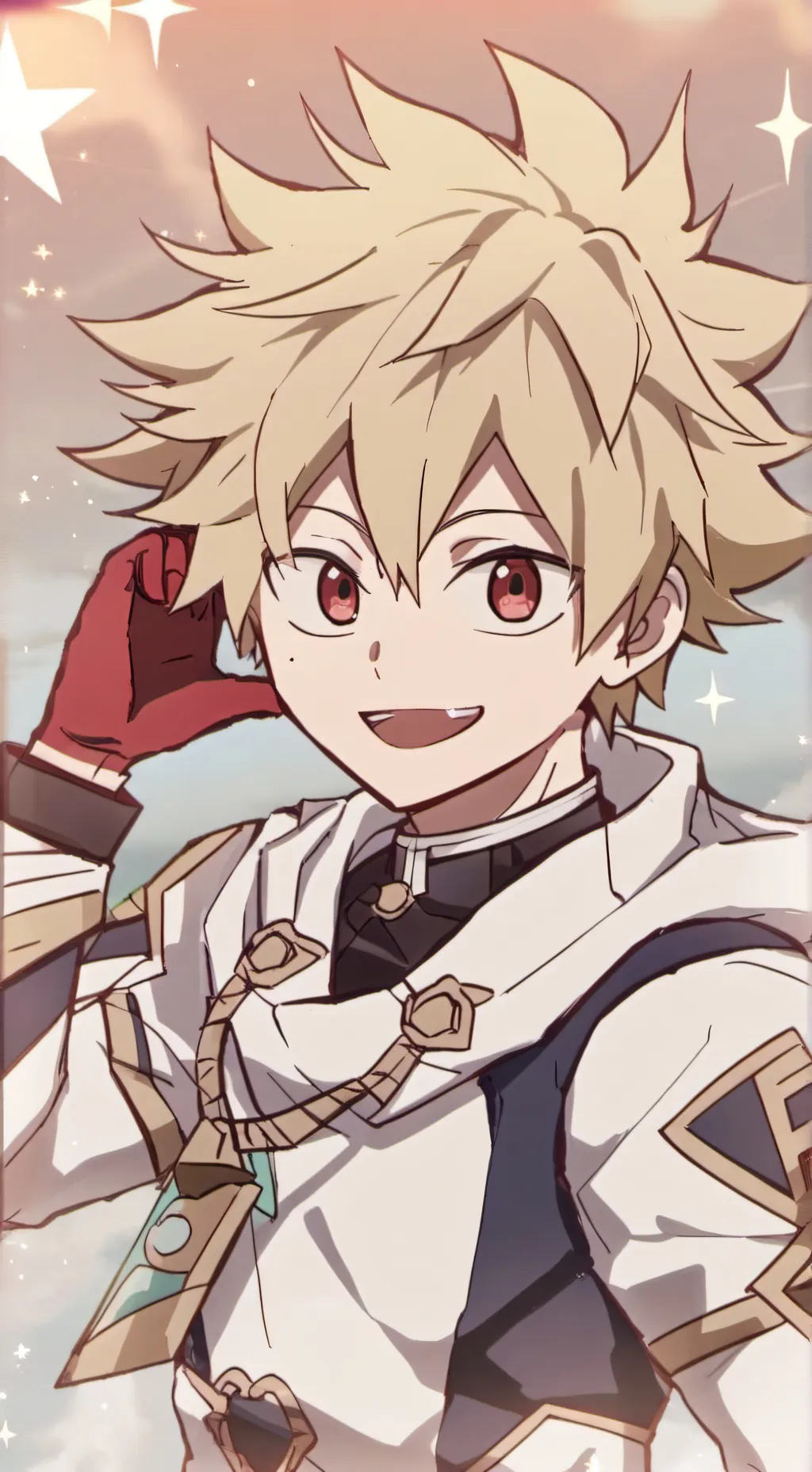 ai character: bakugo background