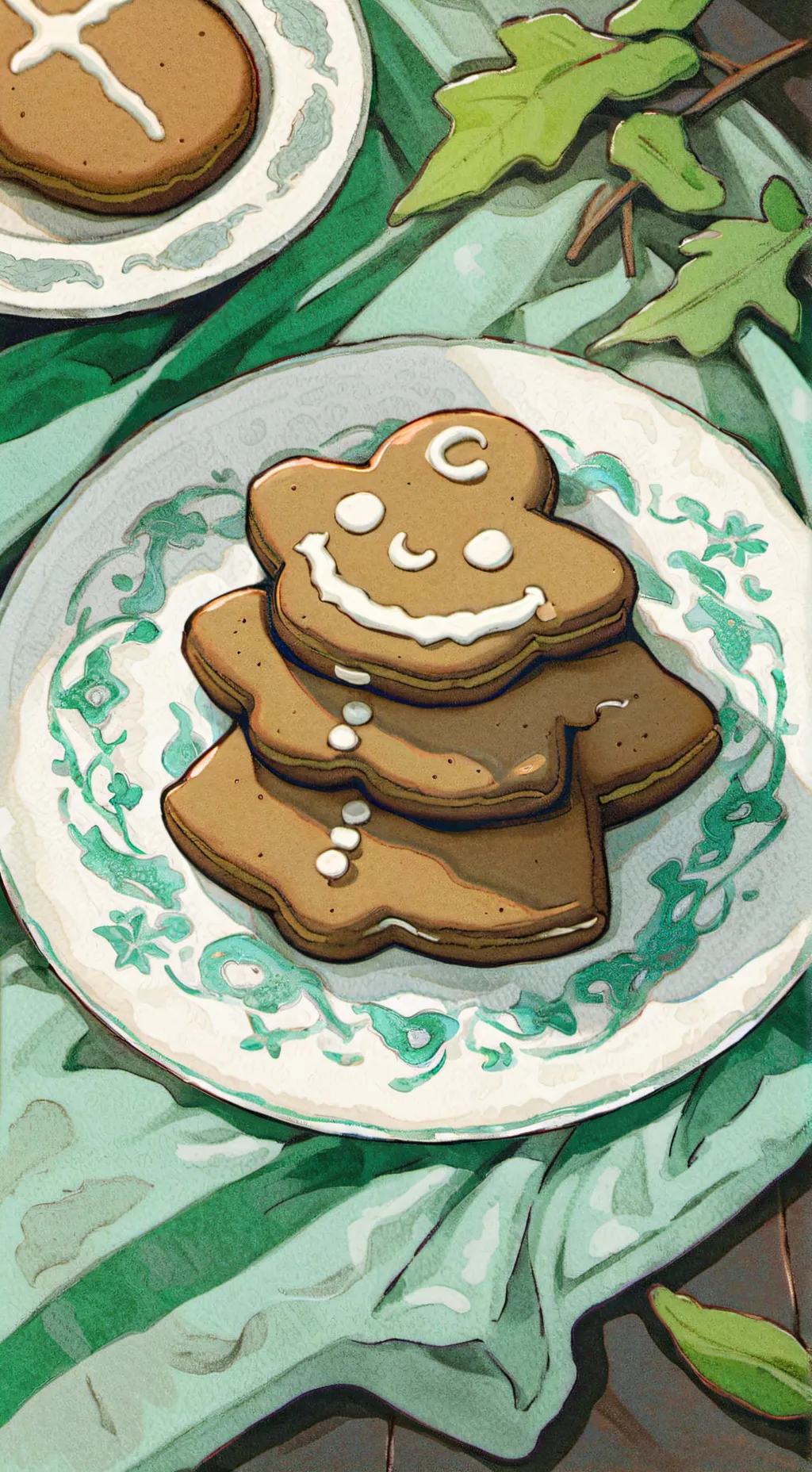 ai character: Dw meet ginger  background