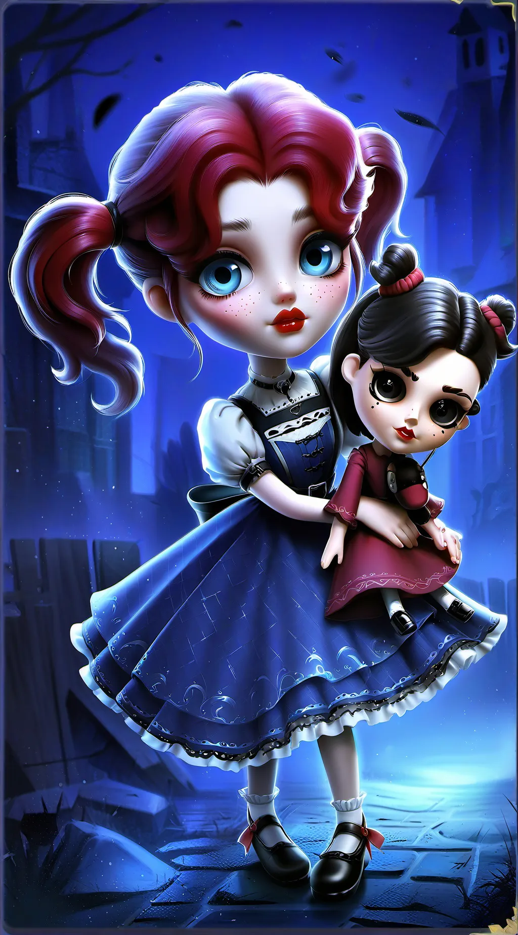 ai character: poppy  background