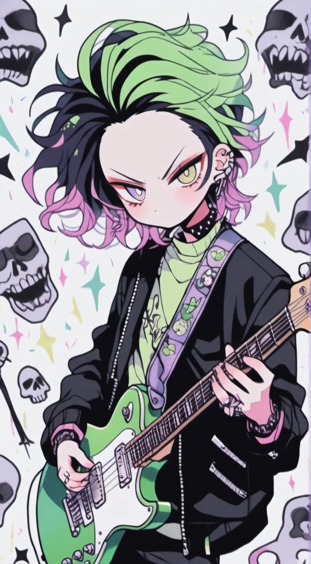 ai character: Kyo background