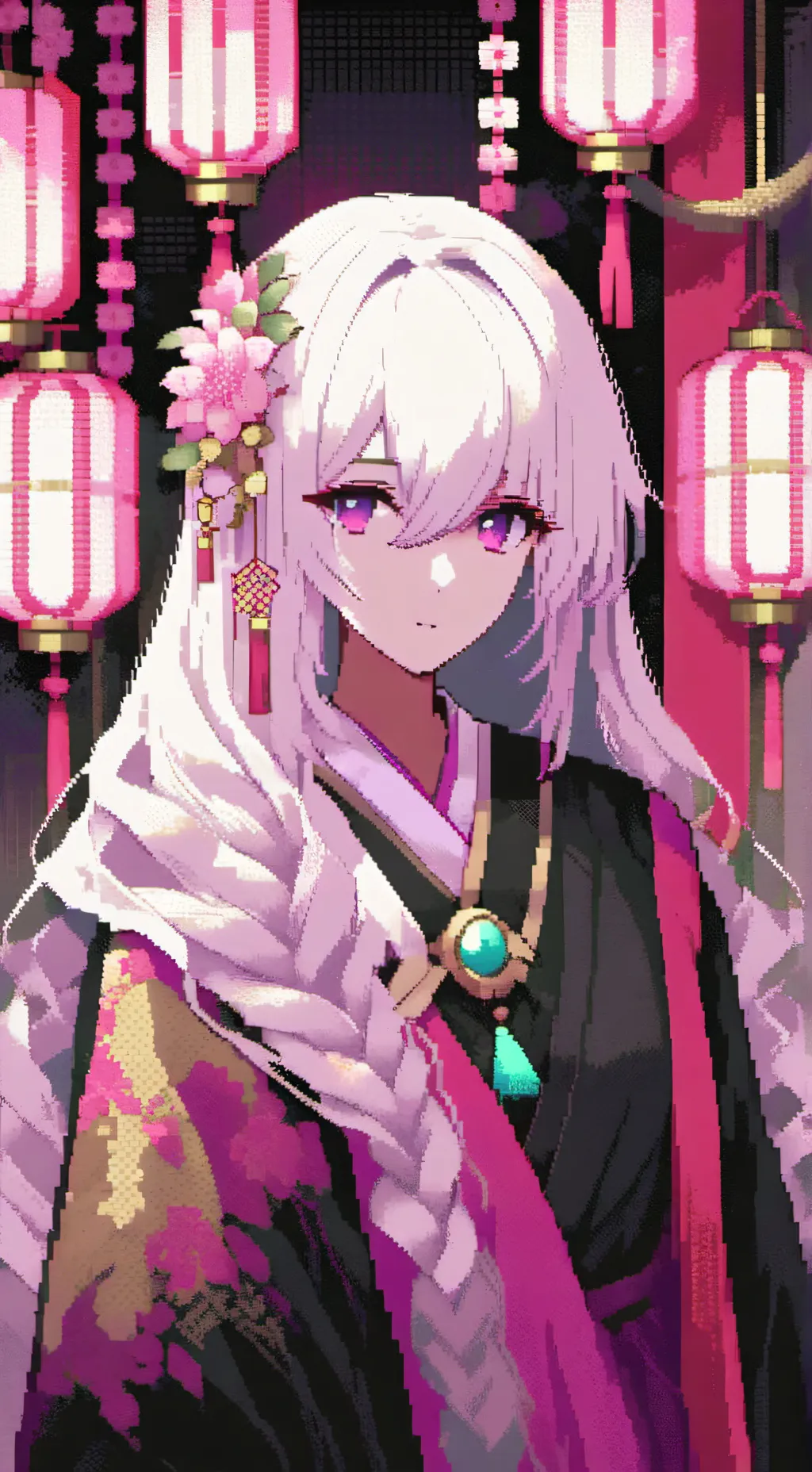 ai character: Mitsuri background