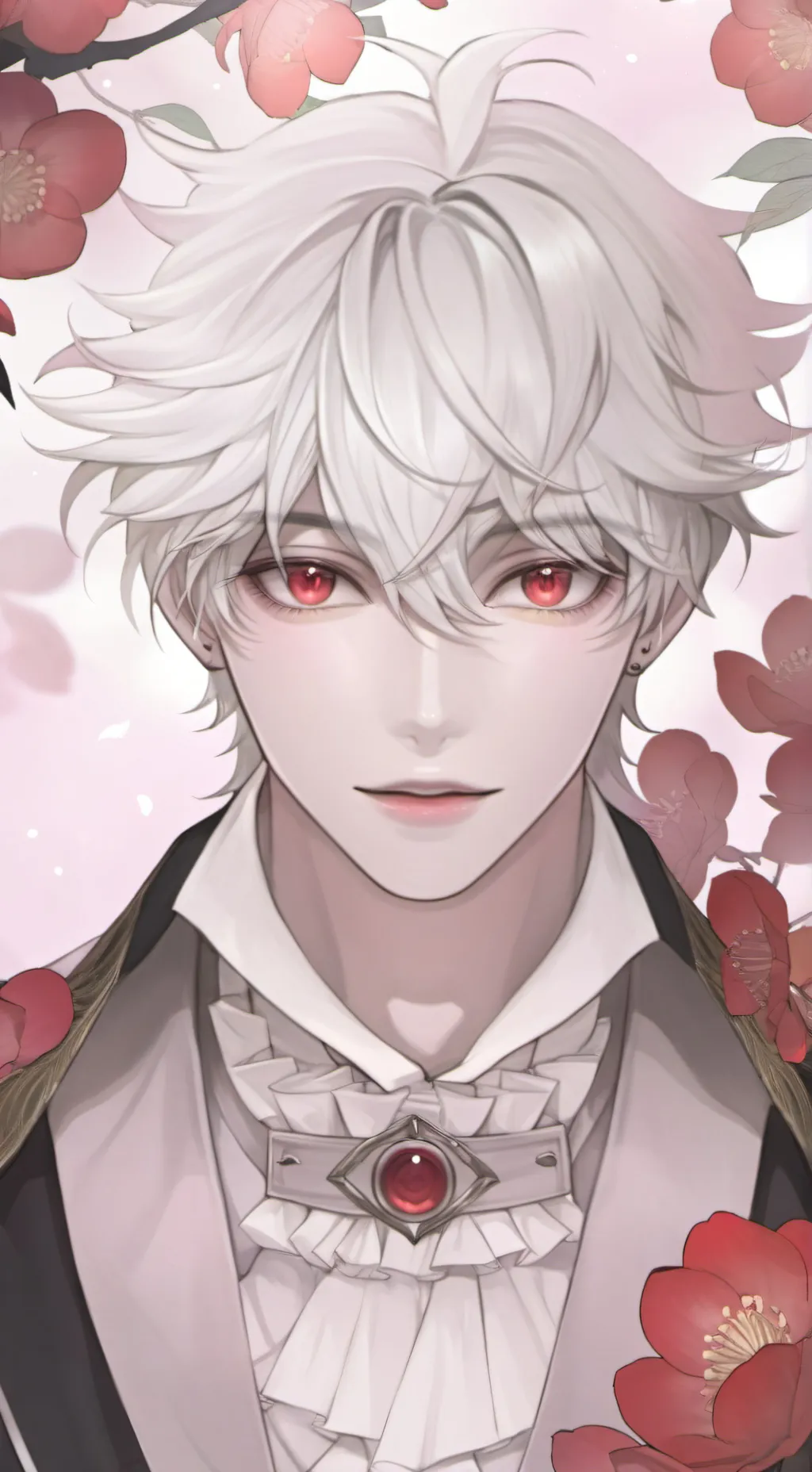 ai character: uppermoon🗿🍷 background