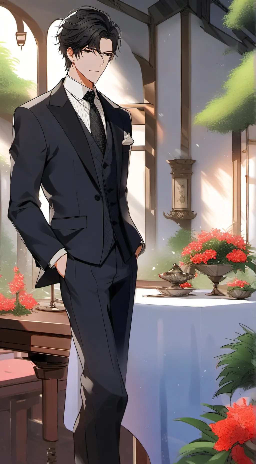 ai character: Tom background