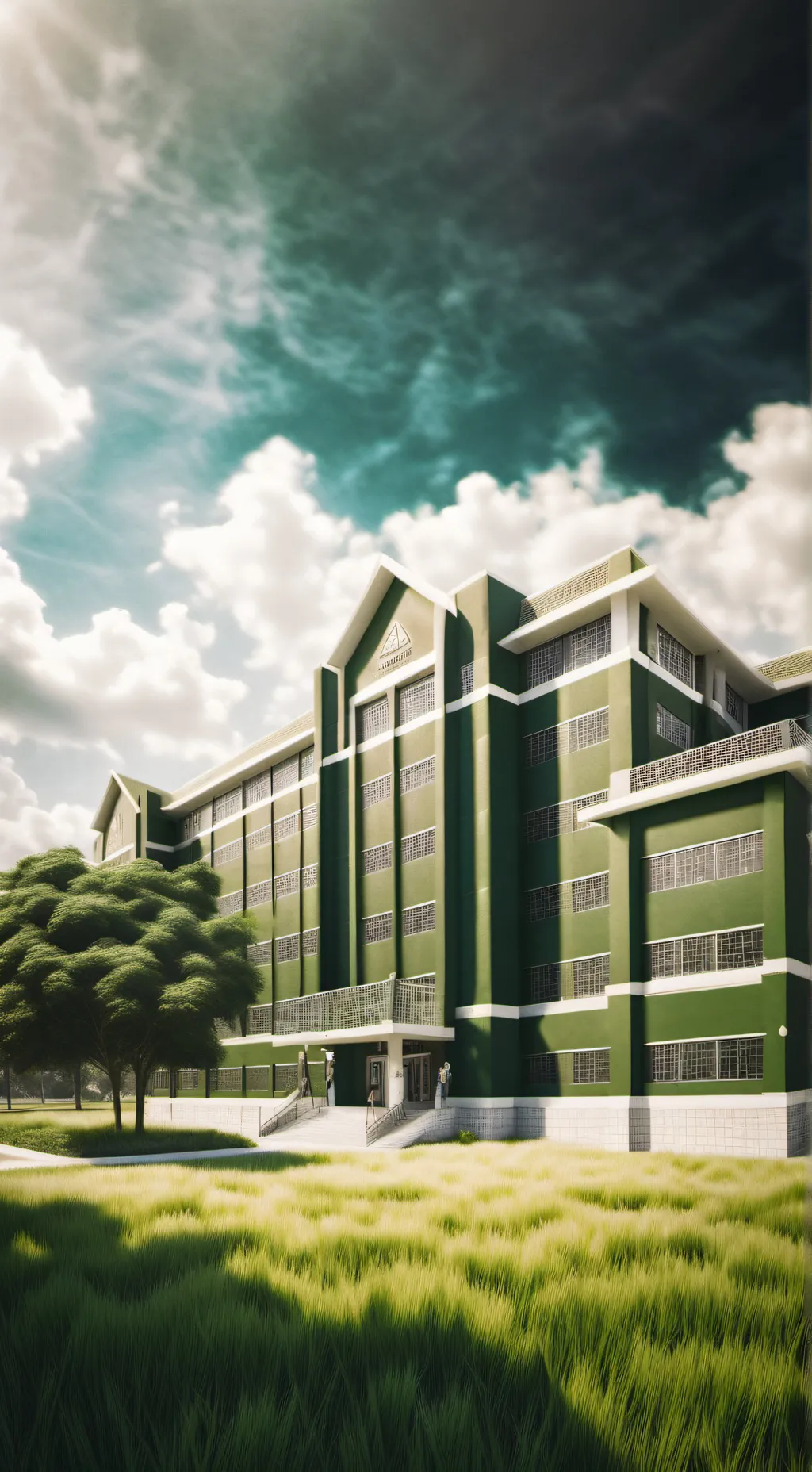 ai character: Greenhills (new) background