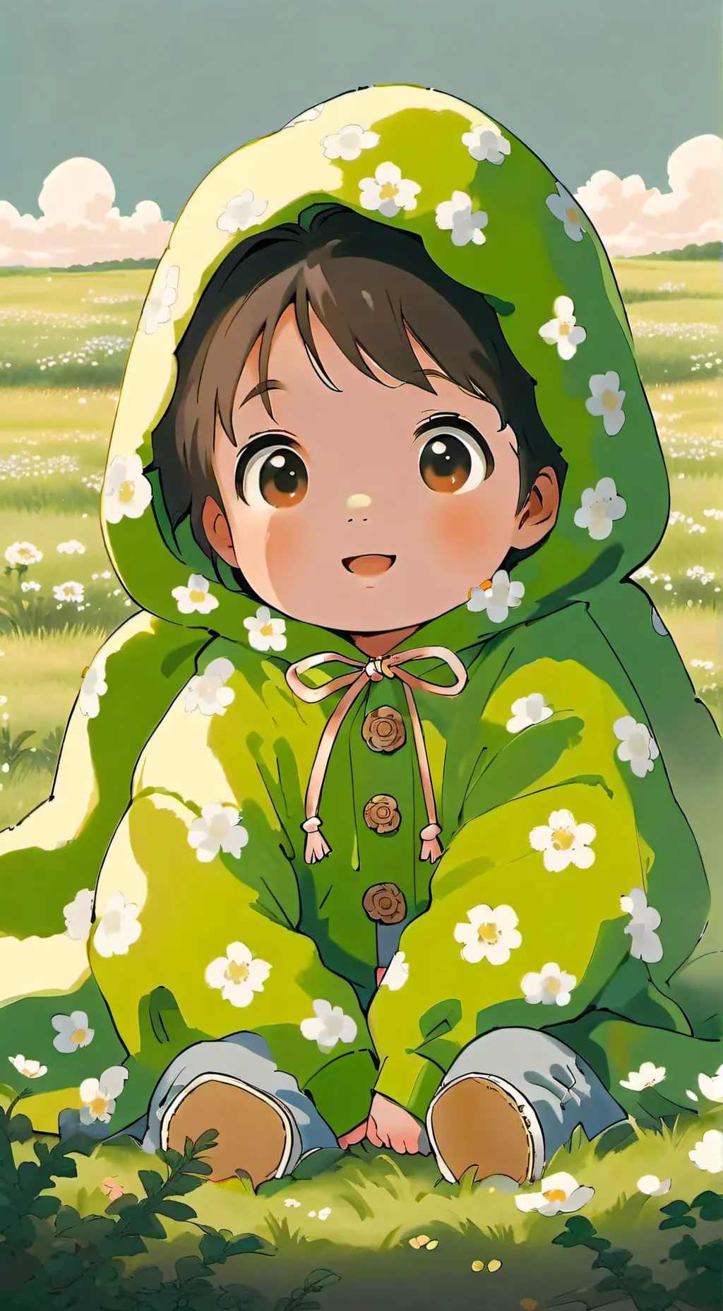 ai character: Maple background