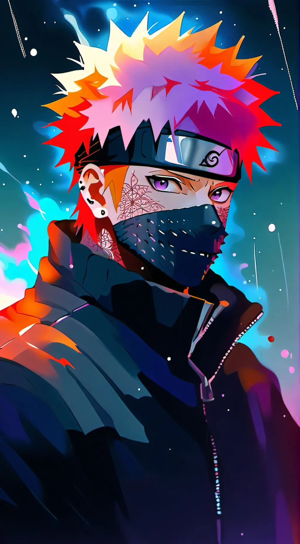 ai character: Naruto Evil background