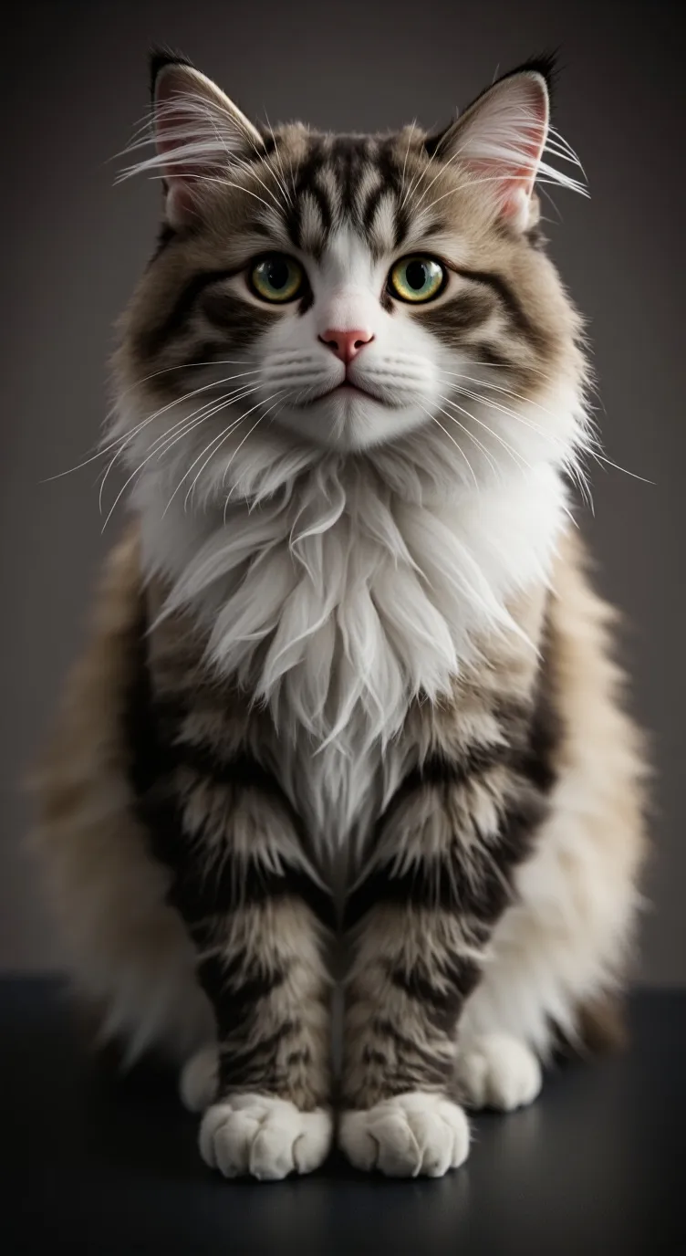 ai character: Ragdoll Cat background