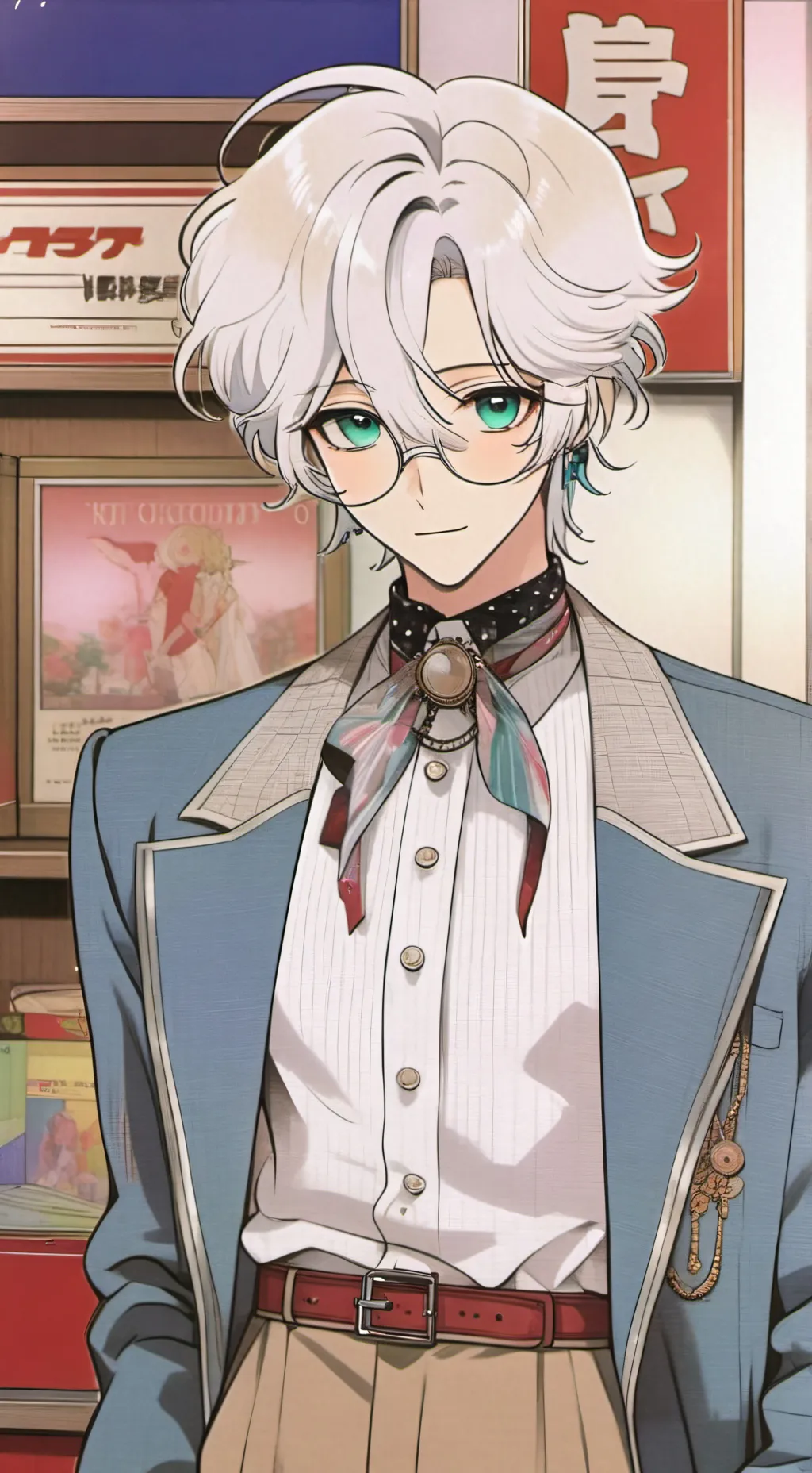 ai character: Nicholas  background