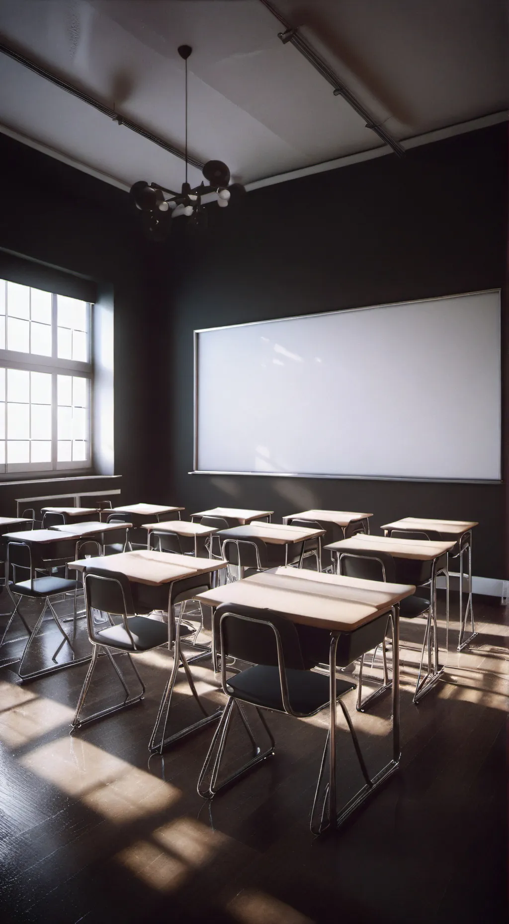 ai character: classroom  background