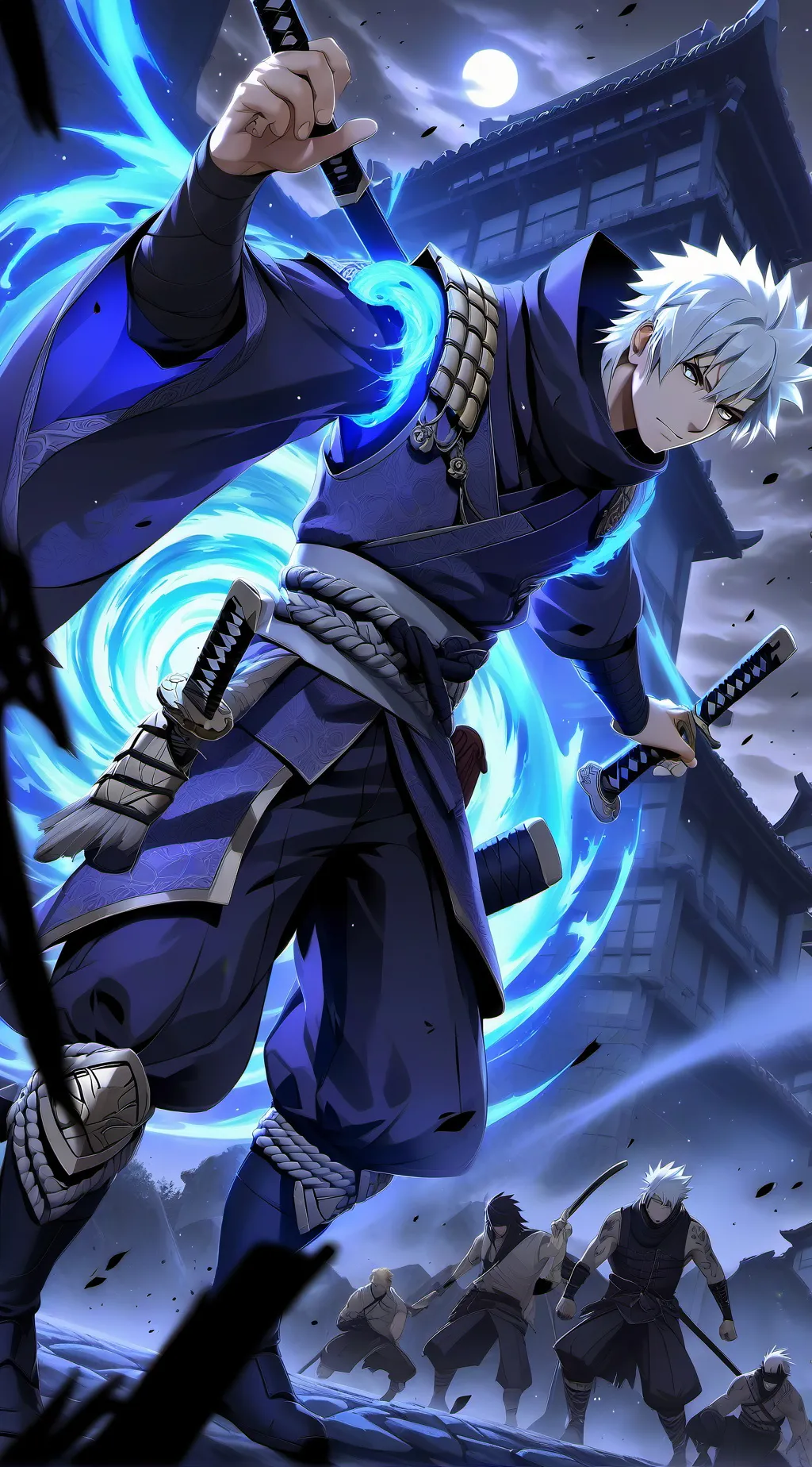 ai character: el mundo de Naruto background