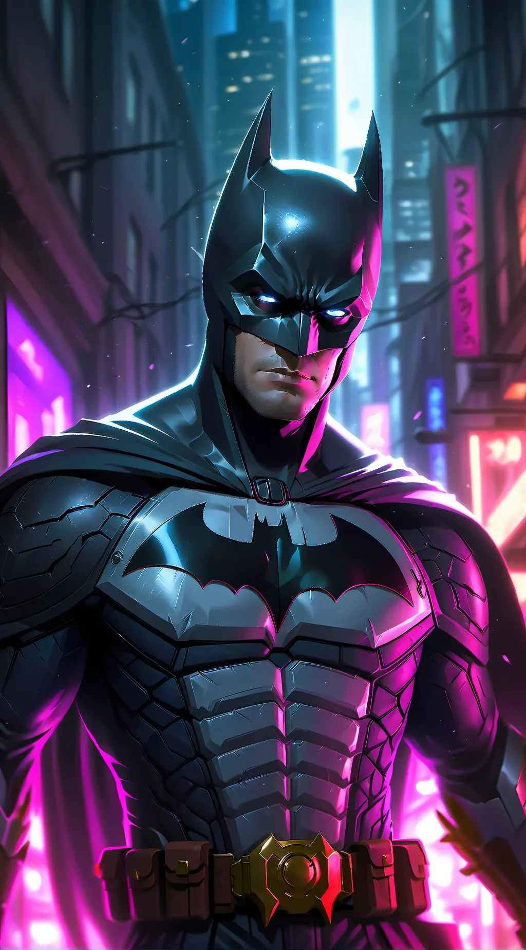 ai character: Batman background