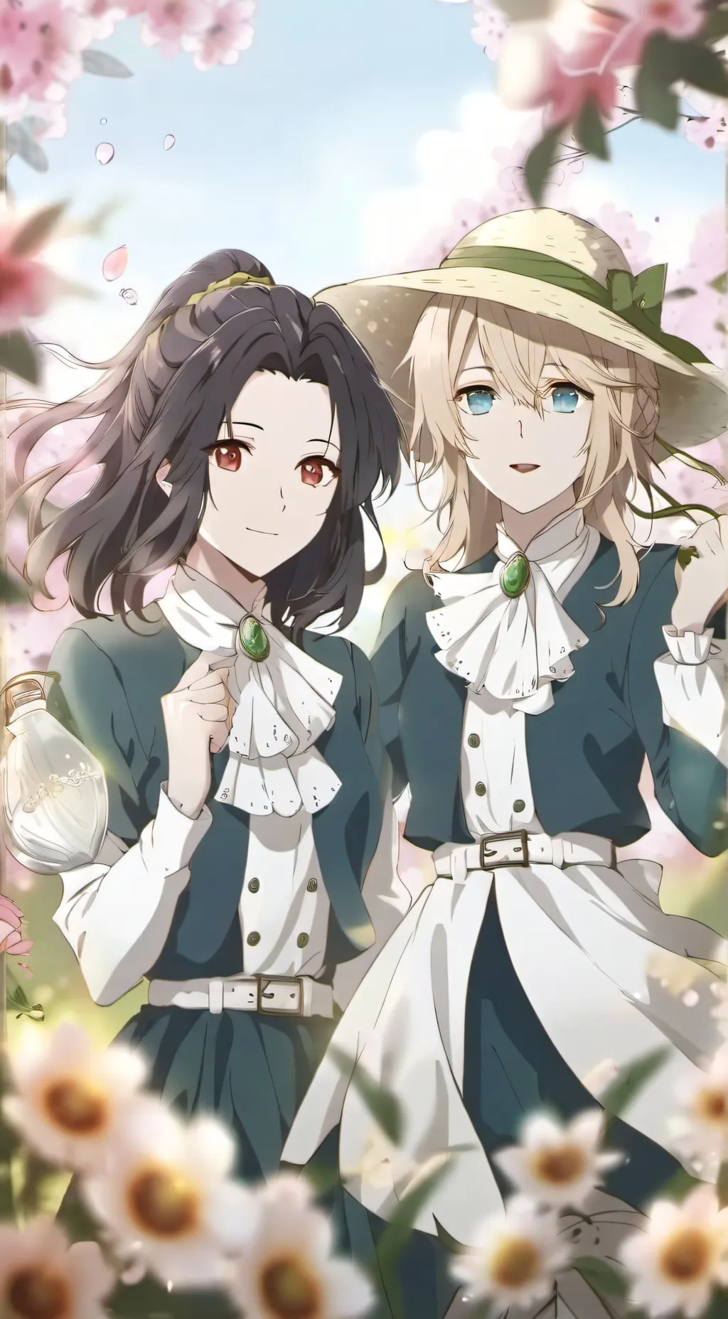ai character: Freundinen background