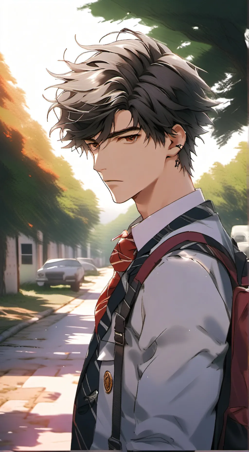 ai character: Hitoshi  background
