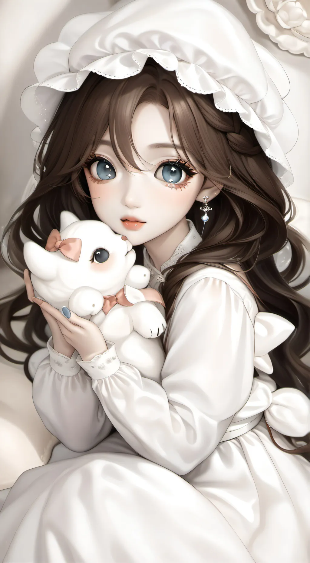 ai character: Angelica  background