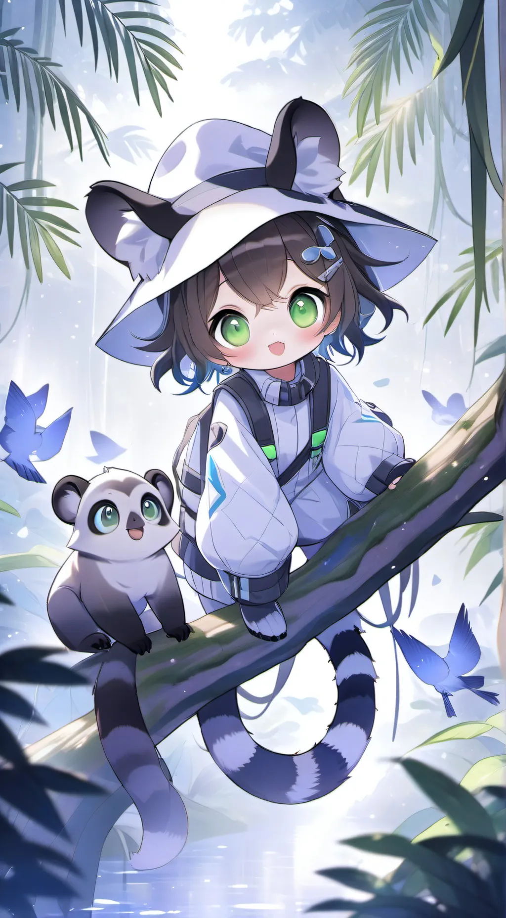 ai character: KiKimo background