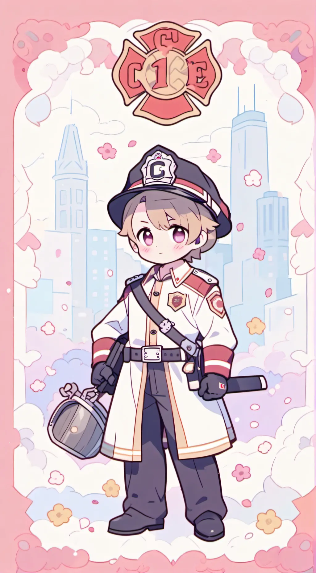 ai character: Chicago fire background