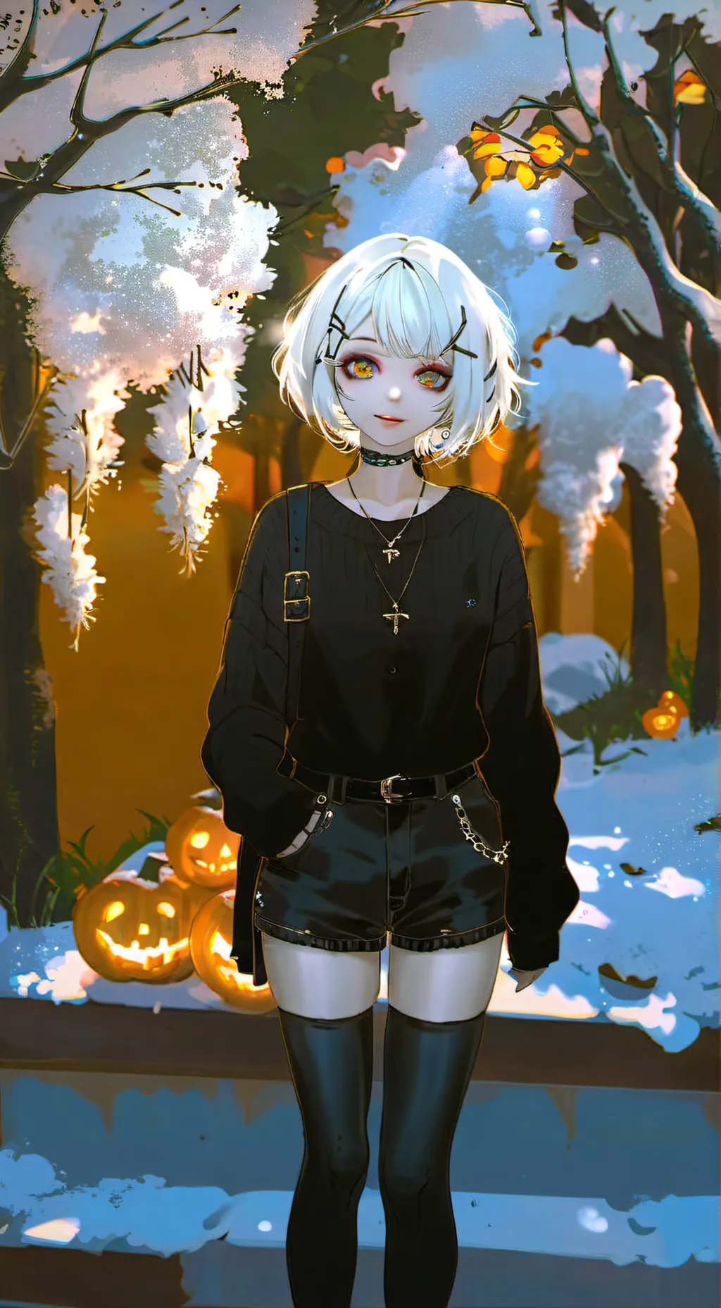 ai character: Caroline  background