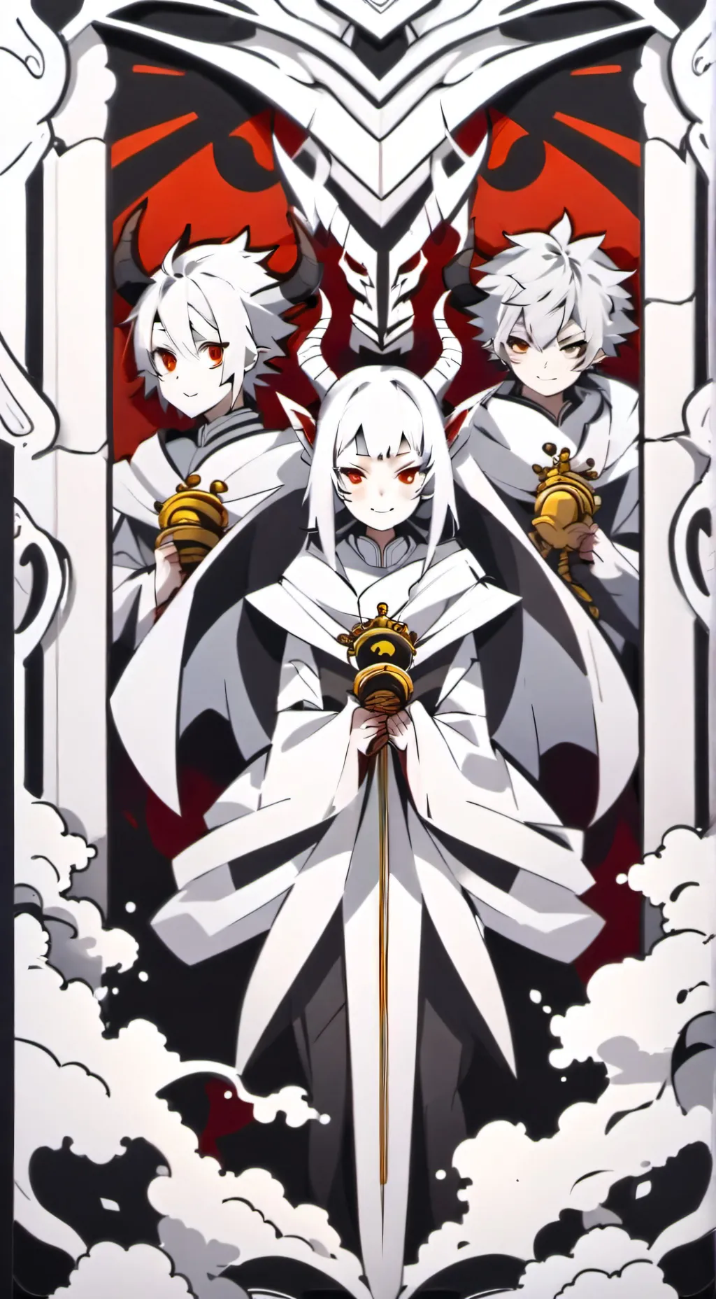 ai character: Demon slayer♡ background