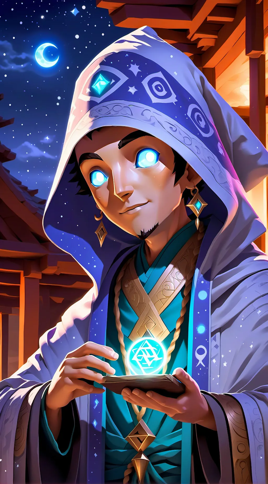 ai character: Papas background