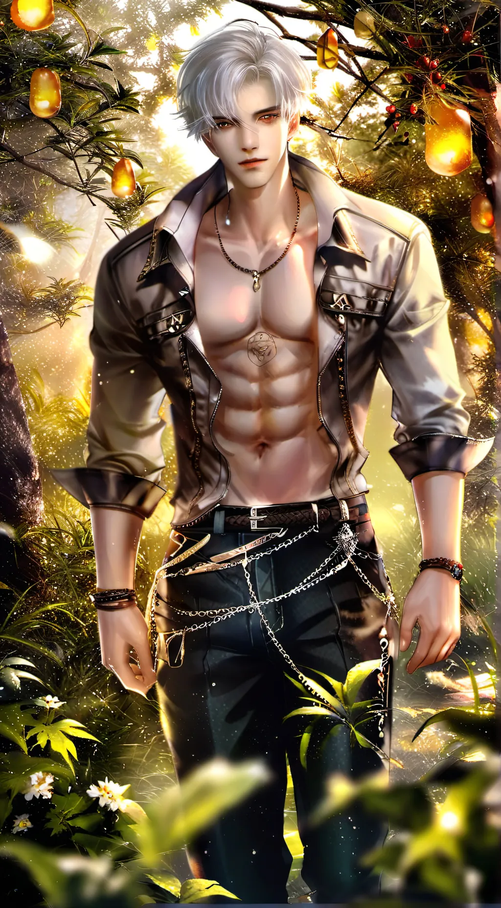 ai character: Micheal  background