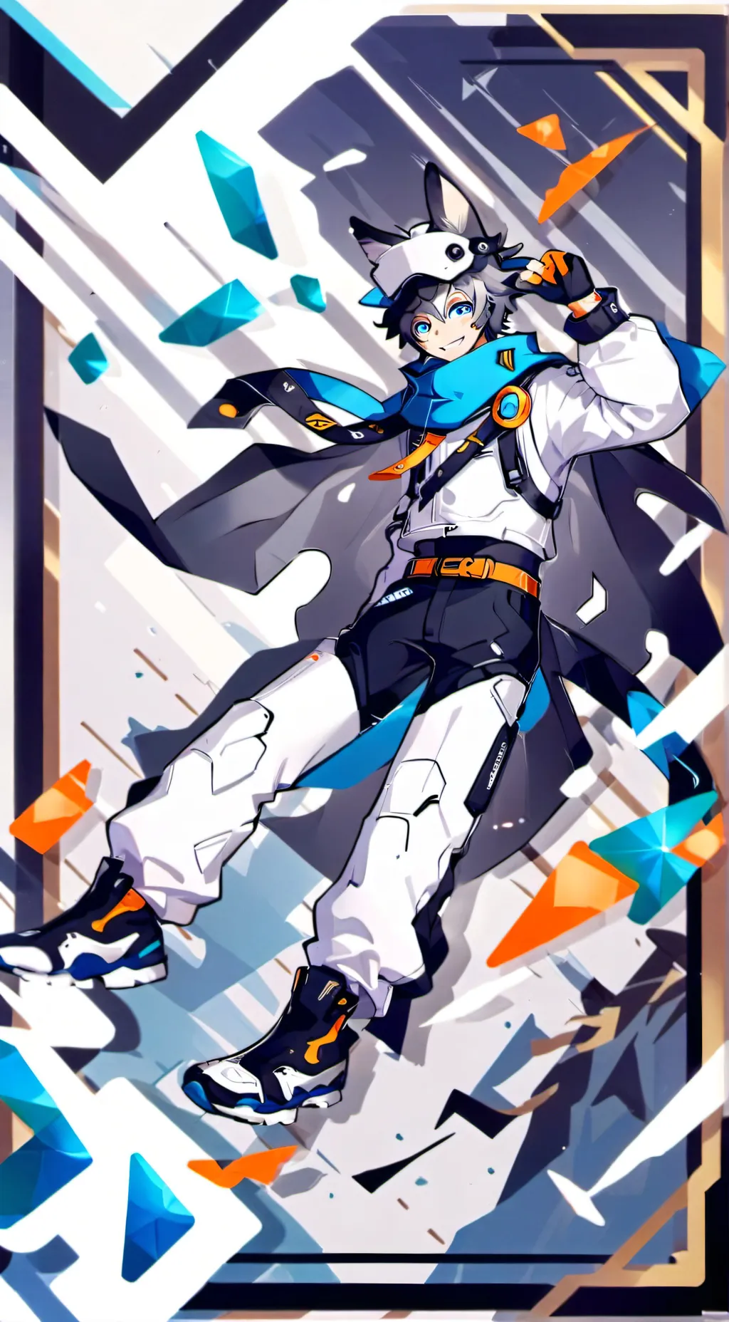 ai character: Future Hunter background