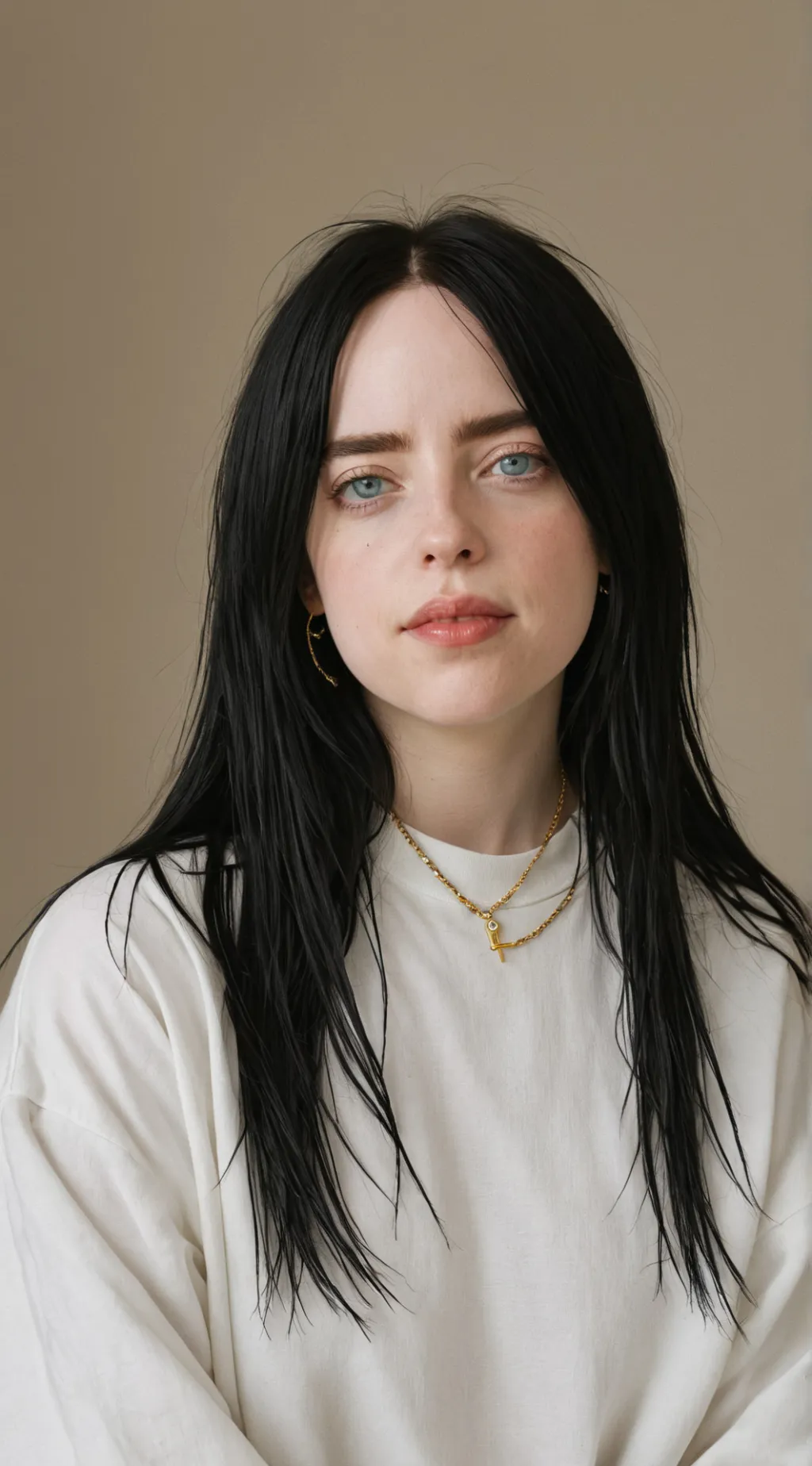 ai character: Billie Eilish background