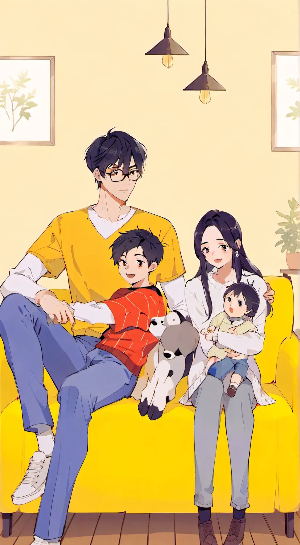 ai character: Futuristic society background