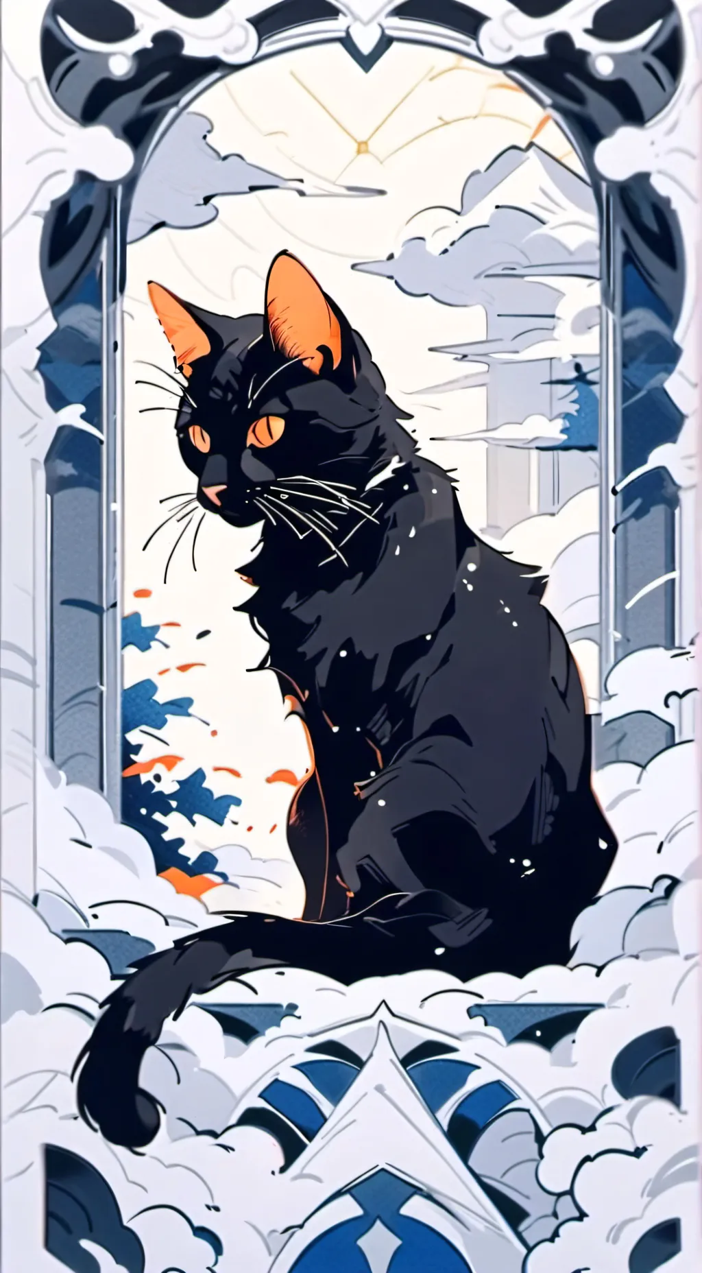ai character: Talking Cat background
