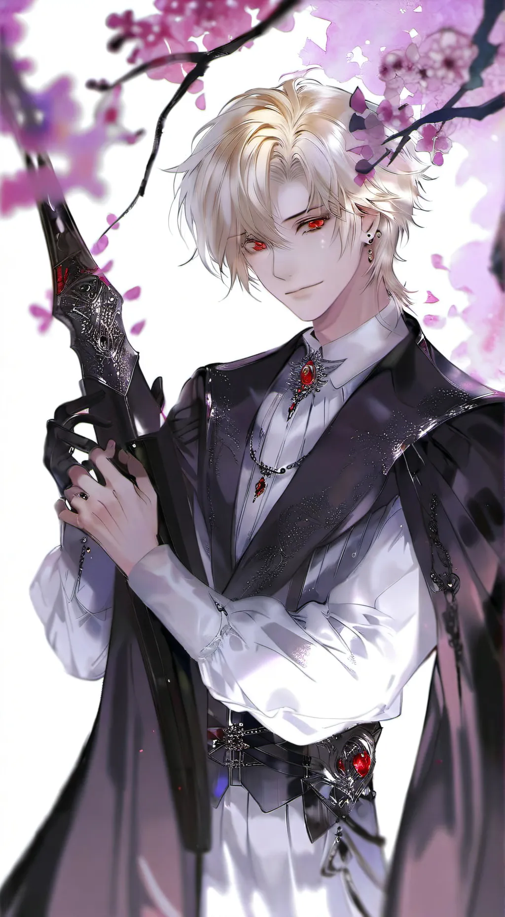 ai character: mafia bakugo  background