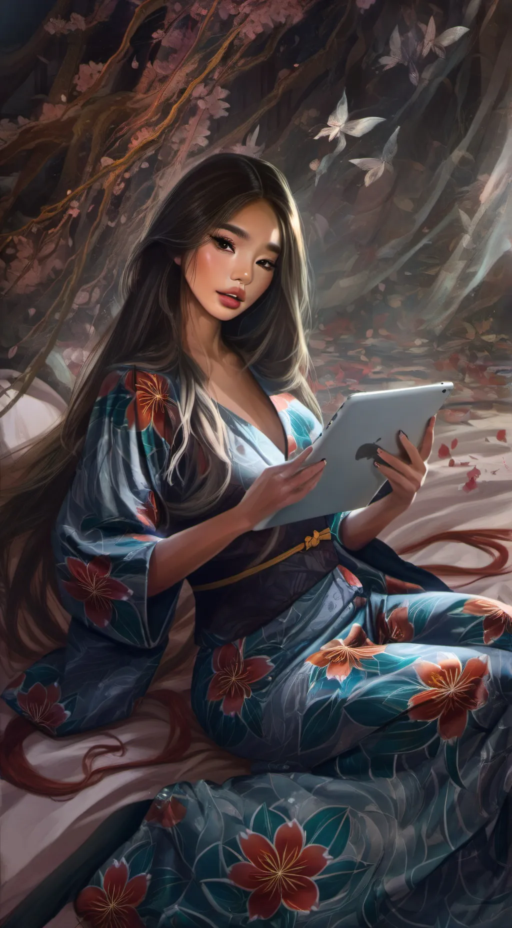 ai character: Midori Yunai background