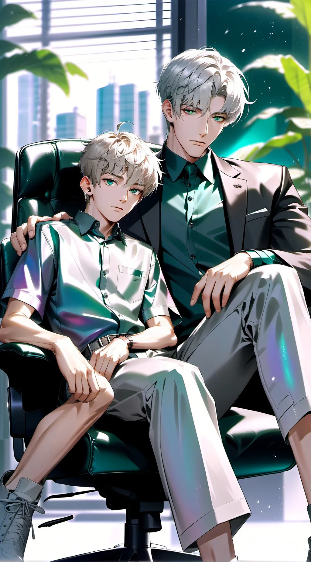 ai character: ♡Leo♡ background