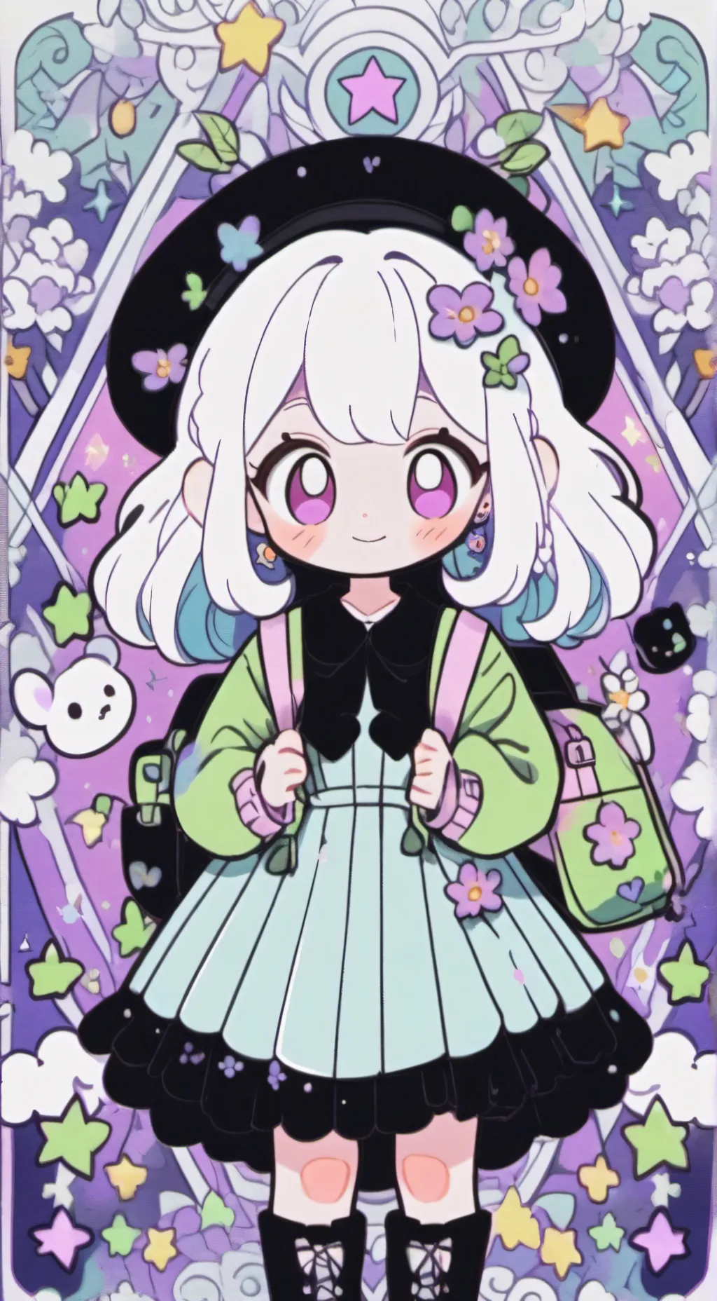 ai character: Lila lesbian background